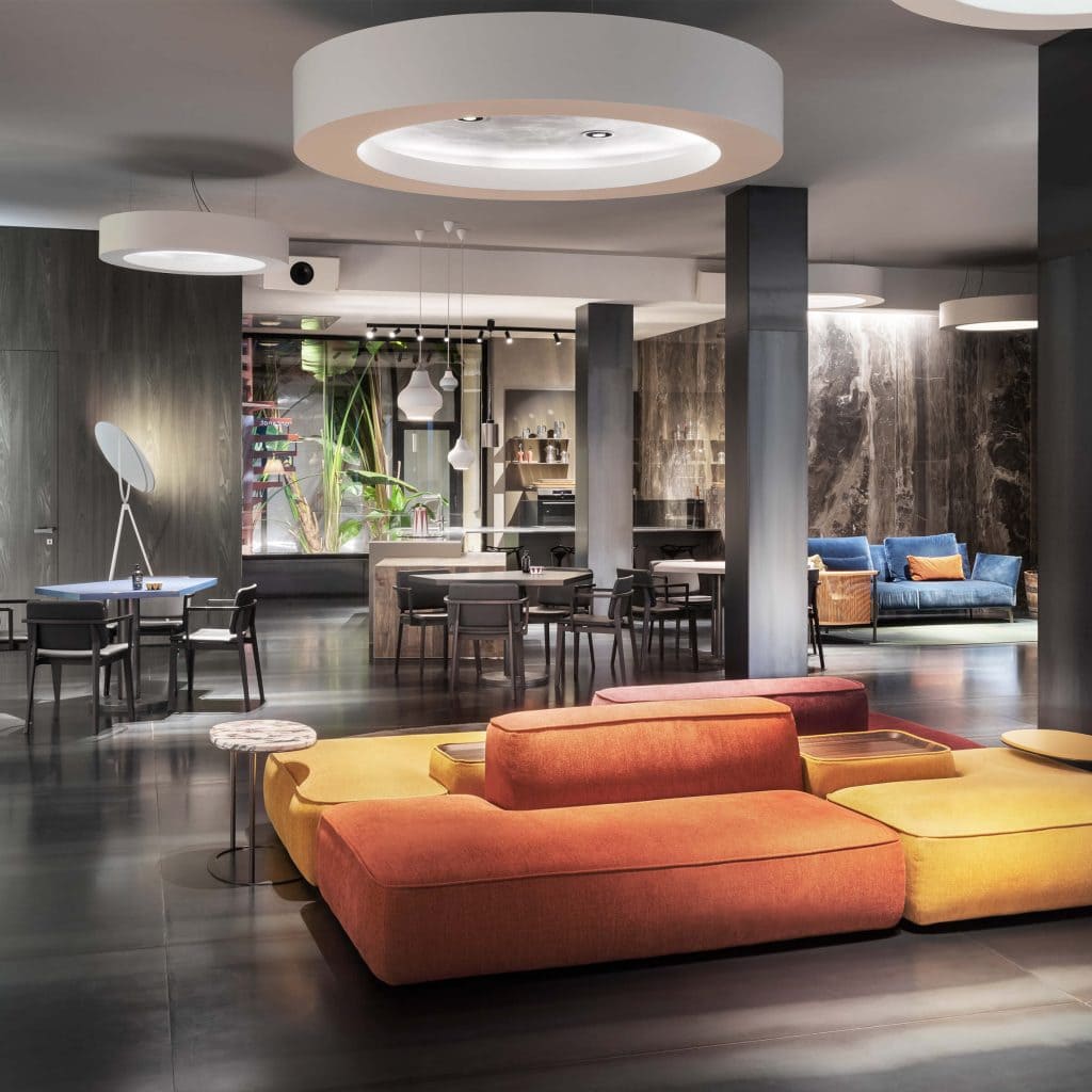 Интерьер шоурума Milano Contract District
