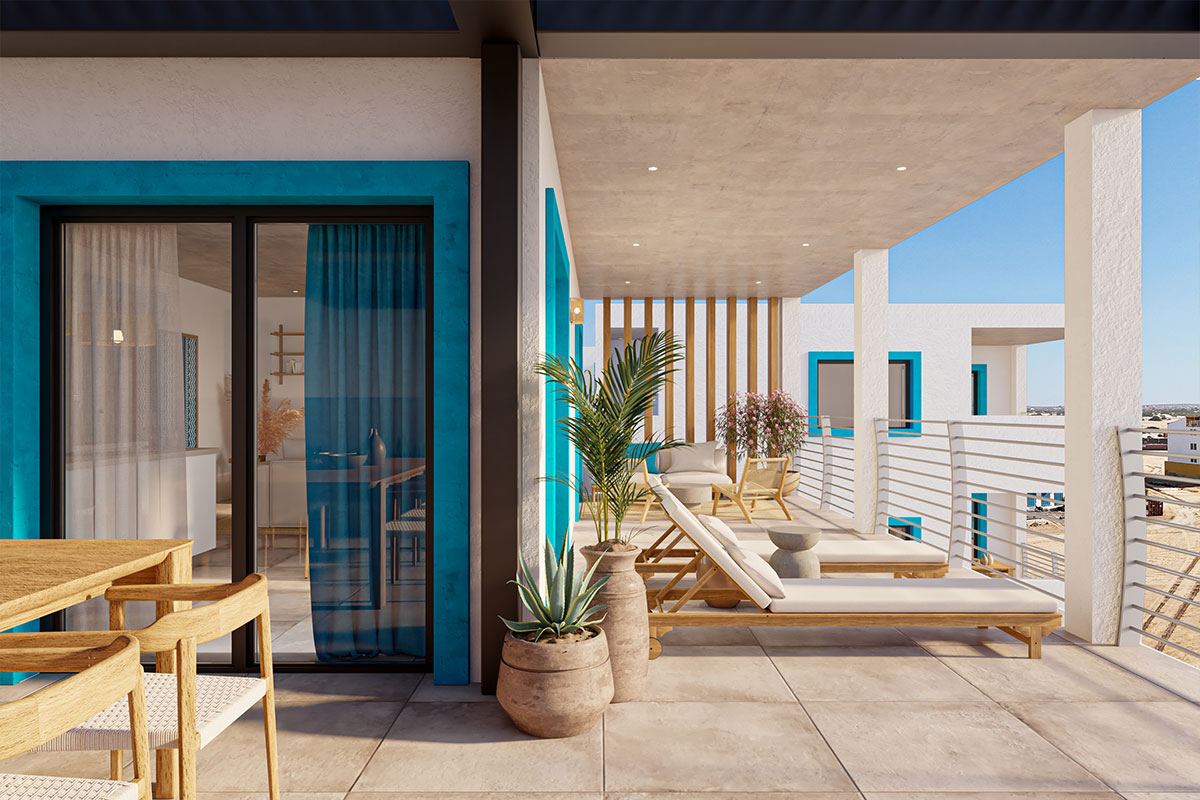 Camera appartamento · Design eco-chic